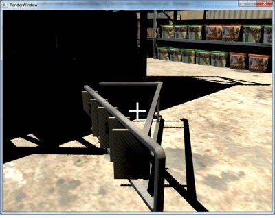 Shadow flickers when point light is added
