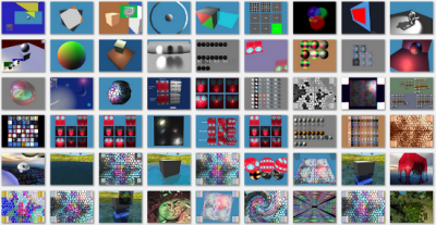 Unity's visual tests.