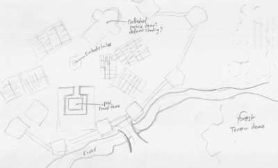 Map/layout idea for the medieval demo