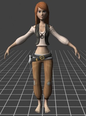 Flick rendered in Ogre (OgreMeshy)