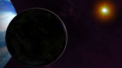 Ambiance from the back of the planet