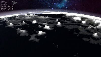 This is a debug view of the volume data in engine.