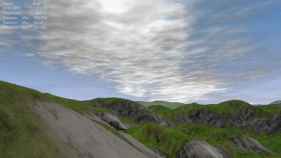 A shot from the ground.