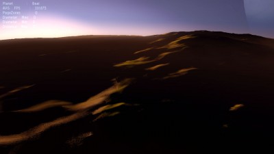 From almost atmosphere height