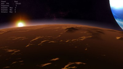 From high orbit