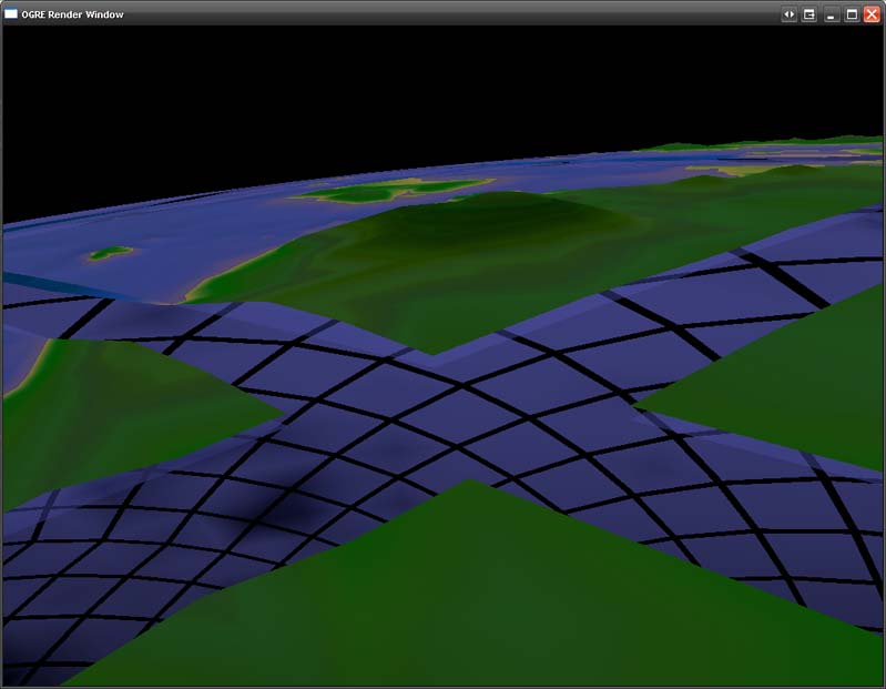 This shows the chunking system at 256 chunks per face