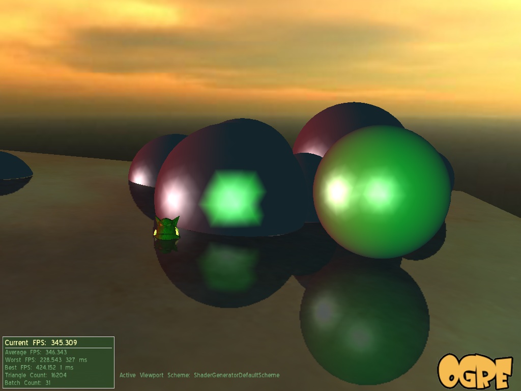 RT Shader System - FFP Light model emulation